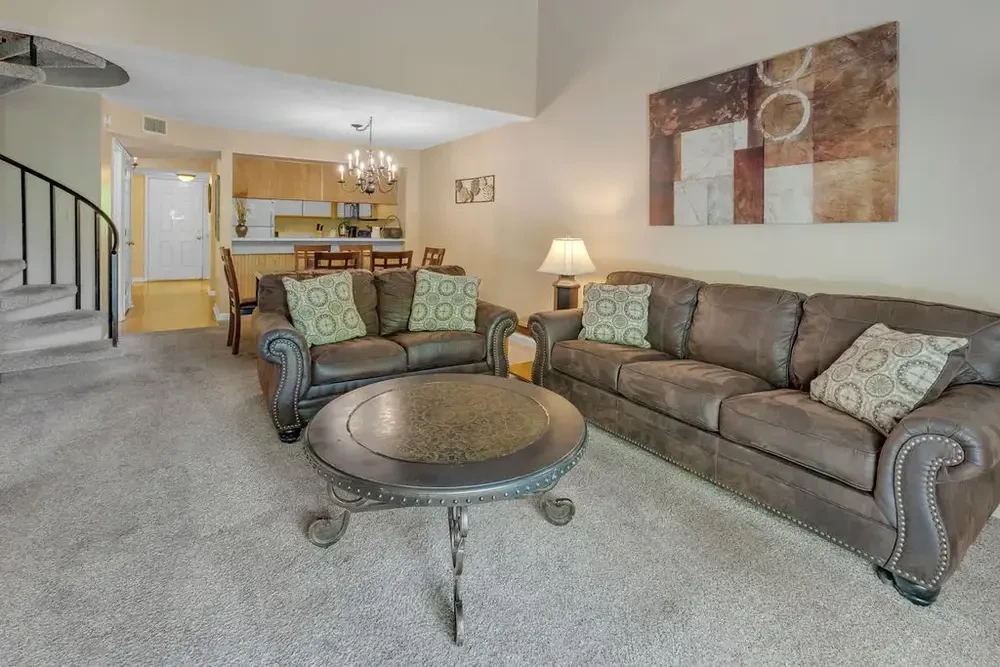 Condo 405 living area