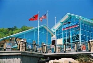 A photograph of Ripley's Aquarium of the Smokies in Gatlinburg.