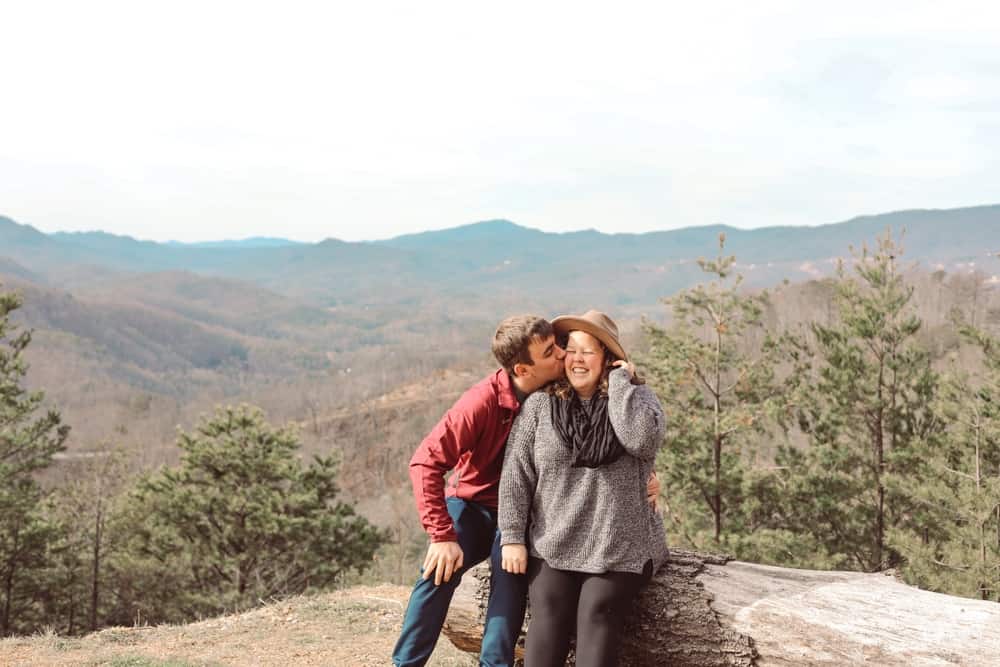 couple in Gatlinburg