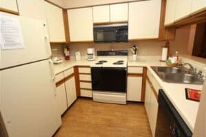 kitchen in condo