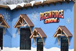 Pigeon Forge Snow indoor snow tubing 